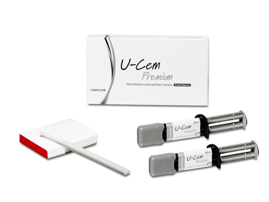 У-Цем / U-Cem Premium Clicker  - самоадгезивный универсальный композитный цемент, Vericom / Корея