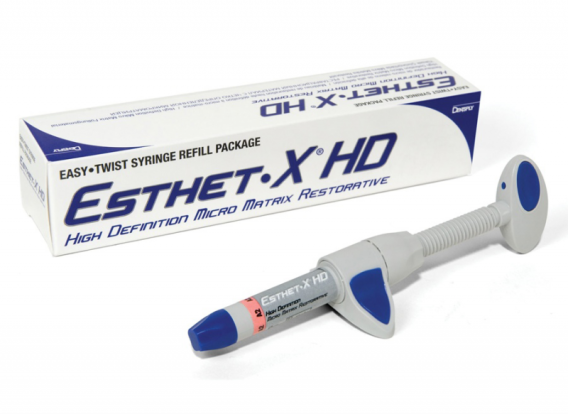 Эстет / Esthet-X-HD (В2) - улучшенный микроматричный композит (3г), Dentsply / Германия