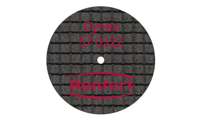 Отрезной армированный диск Dynex 57-0322 (RENFERT)