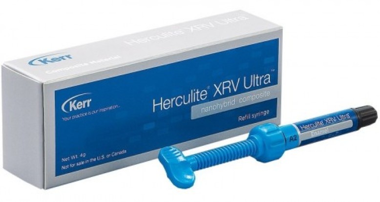 Геркулайт / Herculite Ultra (эмаль А1) - композитный материал светового отверждения (4г), Kerr / Италия