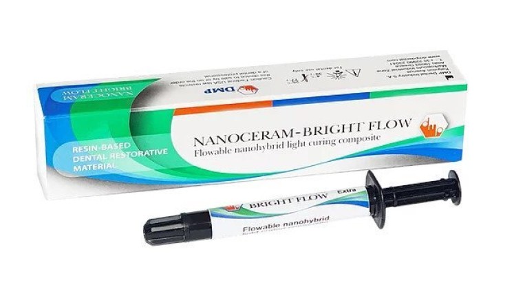 Наноцерам-Брайт / Nanoceram-Bright (A2) - универсальный наногибридный композитный материал (4г), DMP / Греция