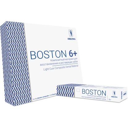 Бостон / Boston (набор) - микрогибридный светоотверждаемый композит (6*4г), Arkona / Польша