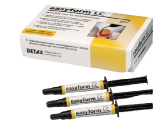 Беззольная пластмасса Easyform LC (Detax)