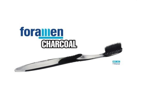 Зубная щётка CHARCOAL, Foramen, ультрамягкая