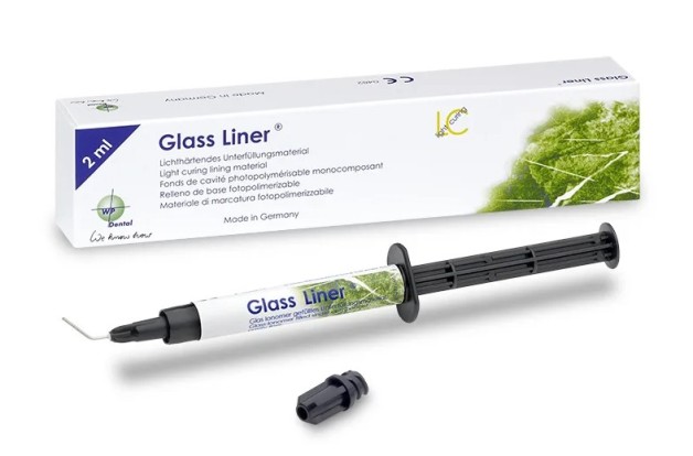 Гласс Лайнер / Glass Liner - прокладочный светоотверждаемый материал (2*2мл), WP Dental / Германия