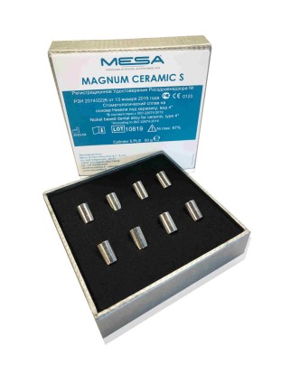 Никель-хромовый сплав для керамики без бериллия Magnum Ceramic S (Mesa)