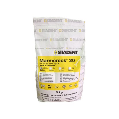 Гипс Marmorock 20, 5 кг (SilaDent)