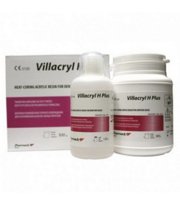 Материал Villacryl H Plus V4, порошок 300 г, жидкость 150 мл (Zhermack)