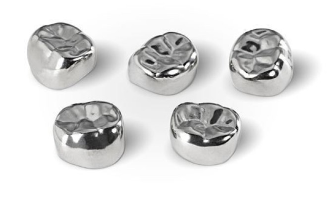 Коронки из нержавеющей стали для времен зубов Stainless Steel Crowns - ELL3, р-р 3/    шт. 3M ESPE